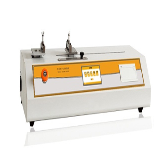 Horizontal paper tensile strength testing machine